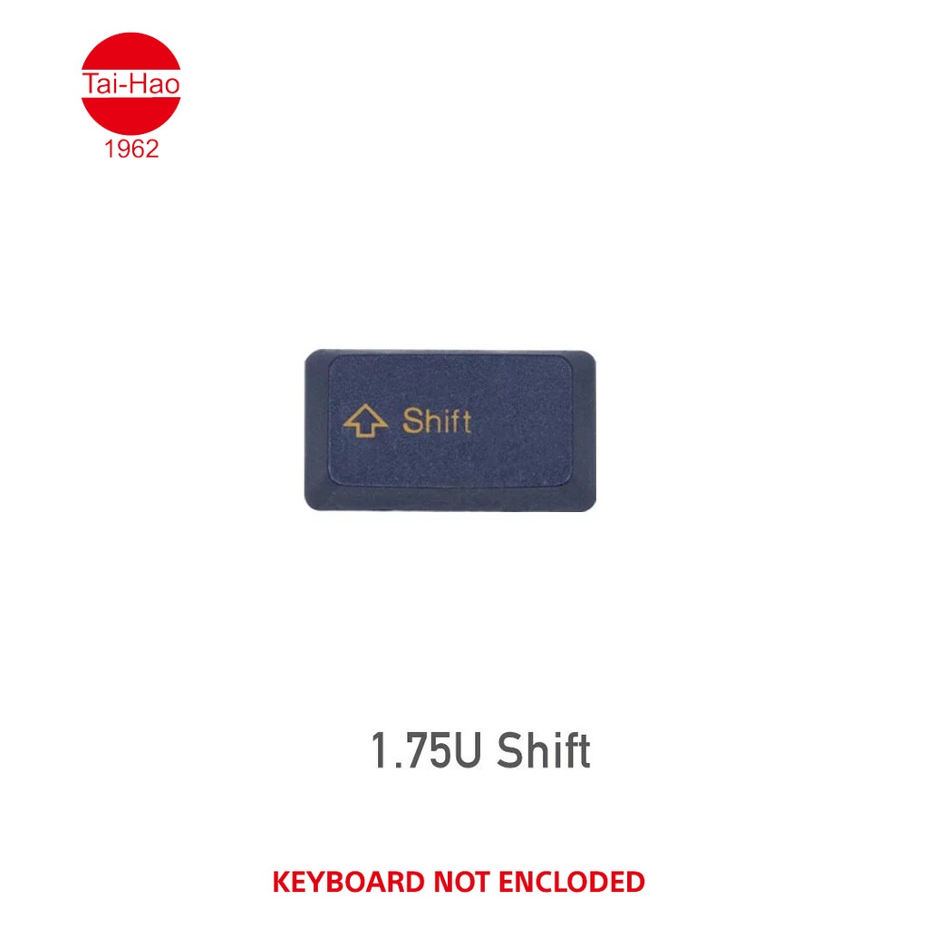 Tai-Hao 120-Keys PBT Double Shot -Keycap Set -Dark Tunnel
