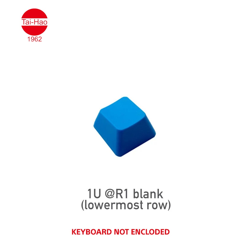 Tai-Hao 115-Keys ABS Double Shot -Keycap Set - Ocean Blue