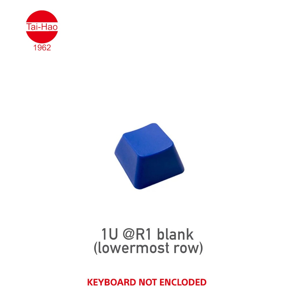 Tai-Hao 115-Keys ABS Double Shot -Keycap Set - Ocean Blue