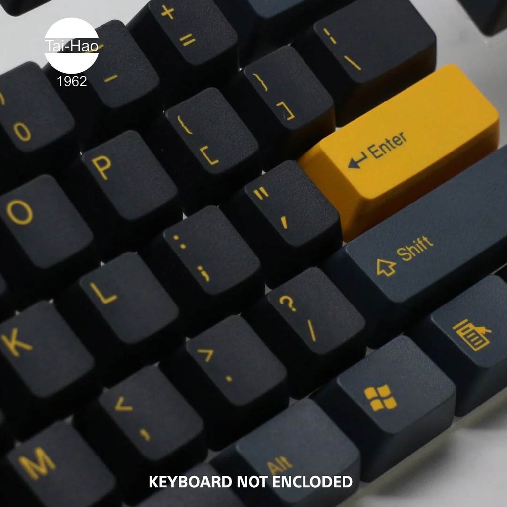 Tai-Hao 116-Keys ABS Double Shot -Keycap Set - Batman