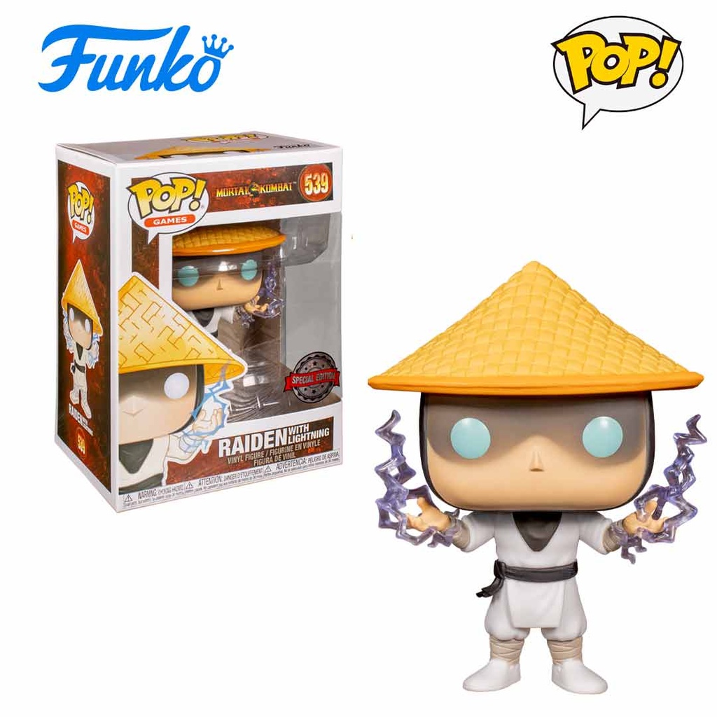 Funko Pop! Mortal Kombat: Raiden With Lightning (539) Vinyl Figure