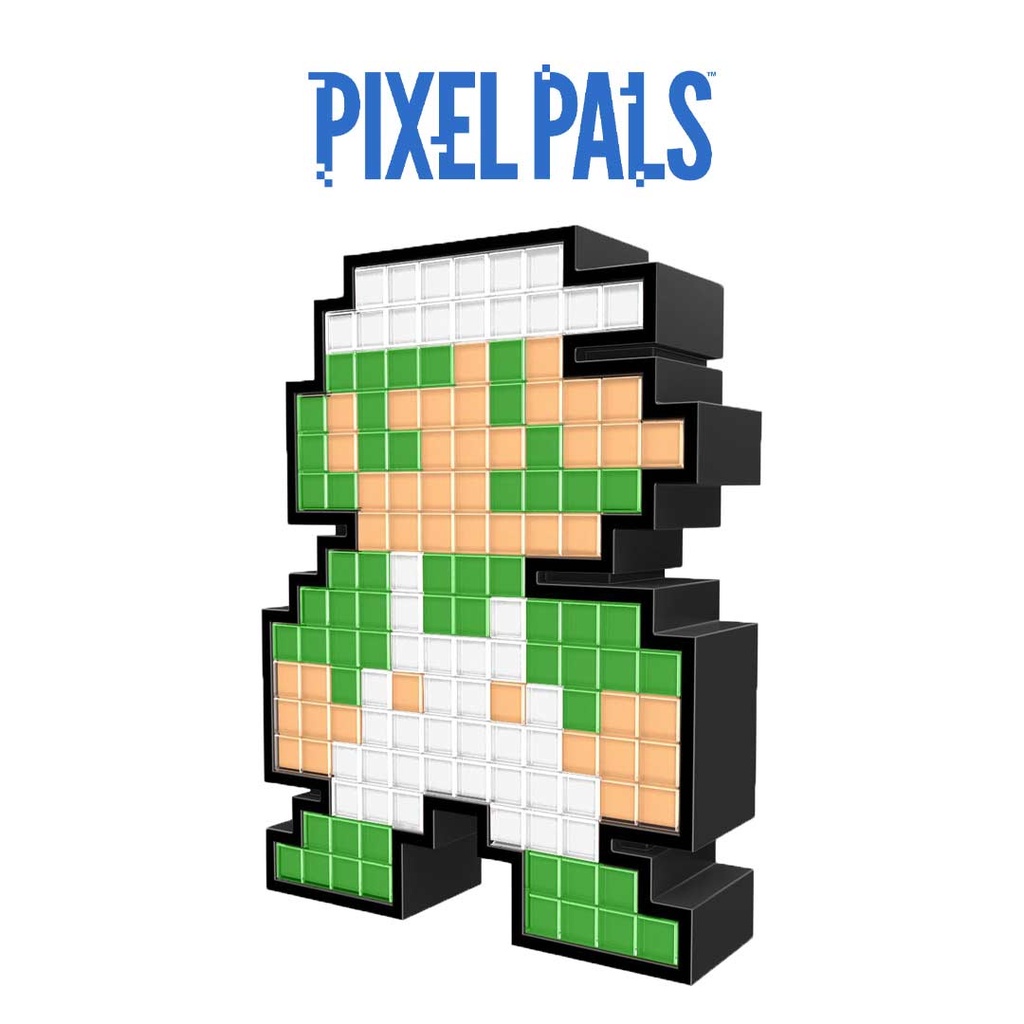 Pixel Pals 8-Bit Luigi Figure