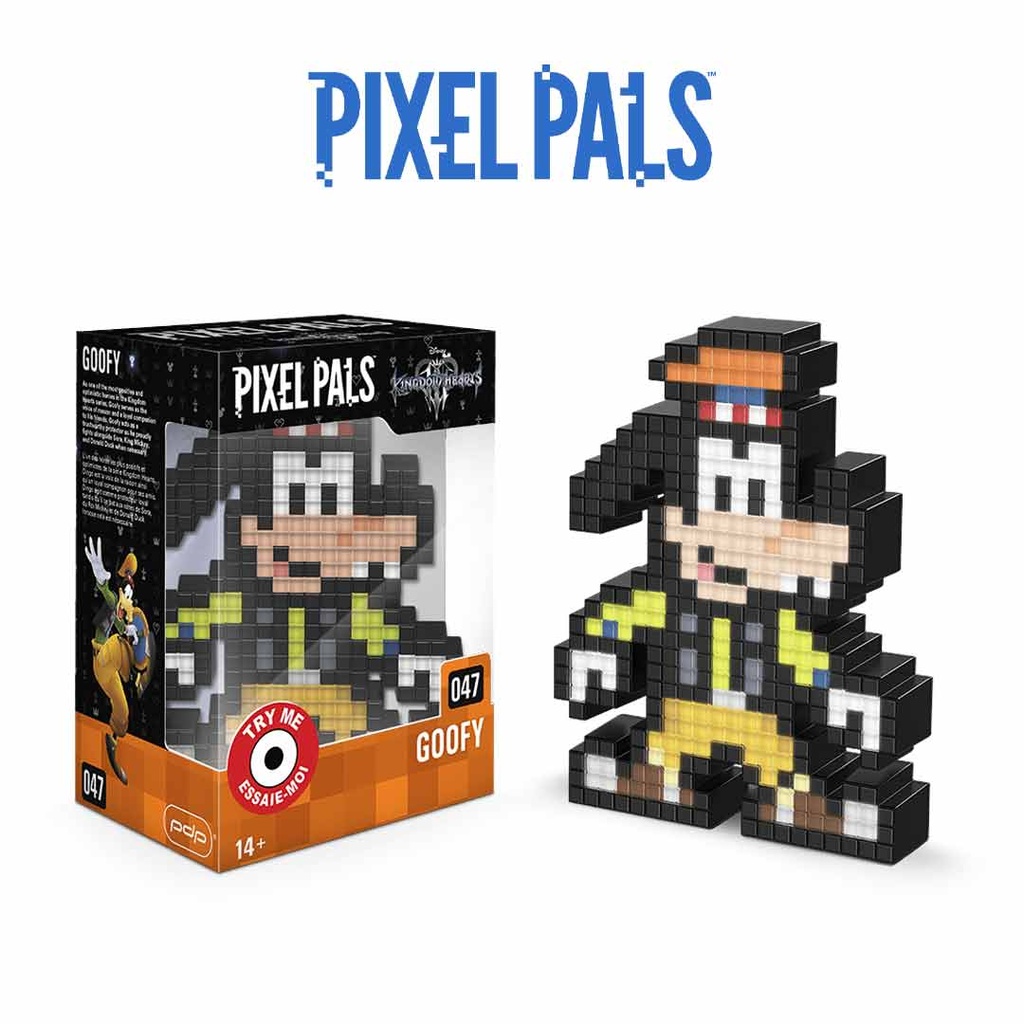 Pixel Pals Kingdom Hearts Goofy Figure