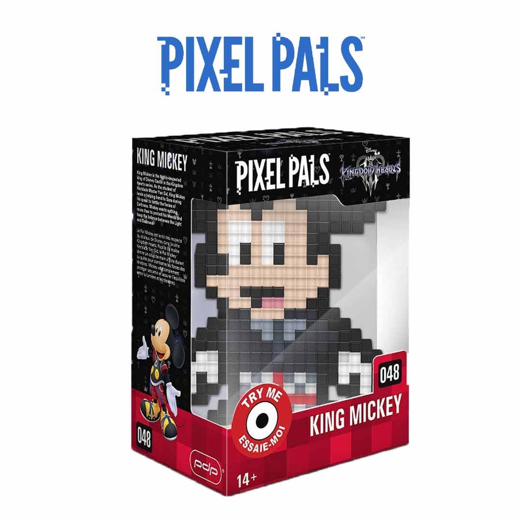 Pixel Pals Kingdom Hearts Mickey Figure