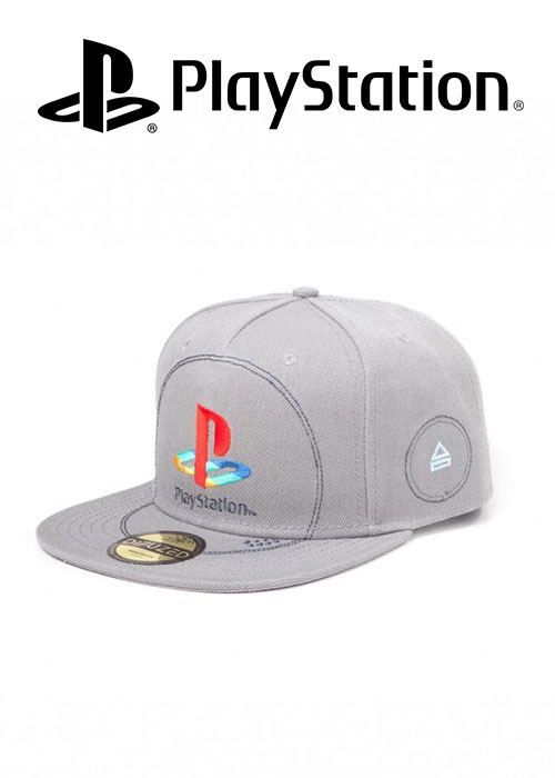 Playstation - Silver Logo Snapback