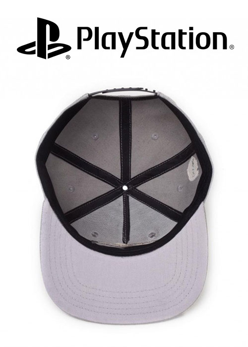 Playstation - Silver Logo Snapback