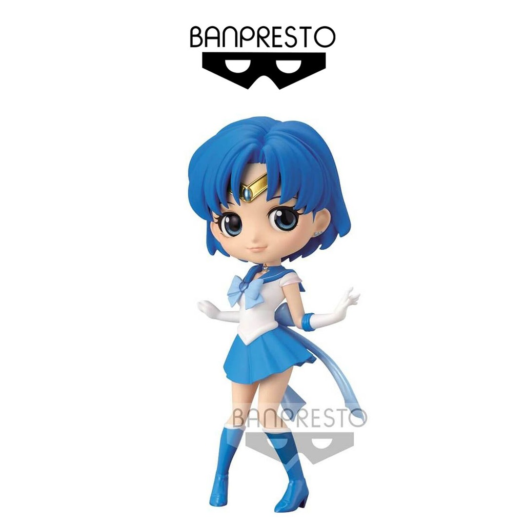 Banpresto Q Posket Pretty Guardian Sailor Moon Eternal: SAILOR MERCURY Ver. A Figure