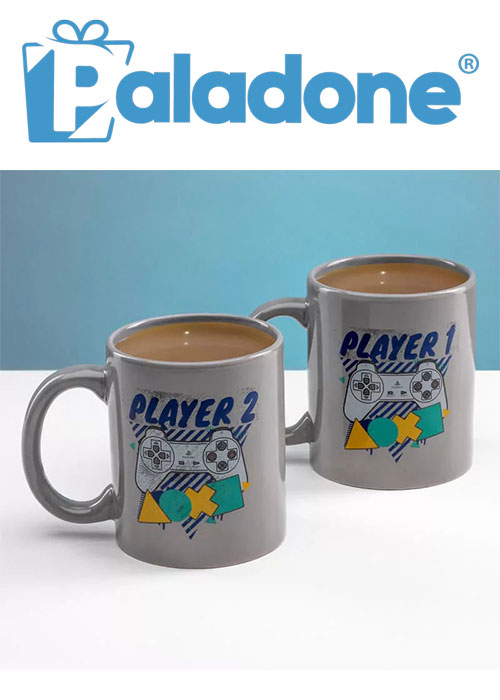 Playstation Player One & Player Two Mug Set (Paladone)