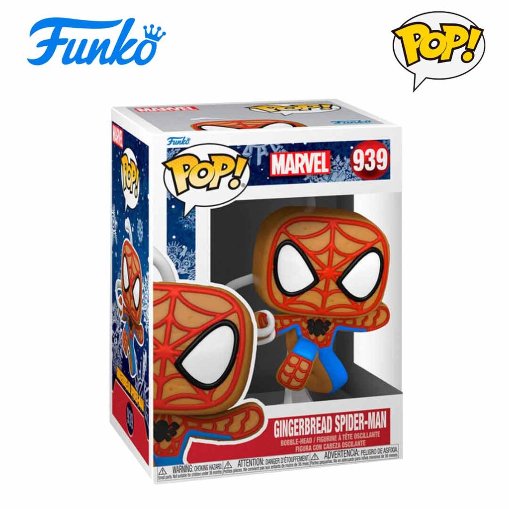 Funko Pop! Marvel: Holiday - Spiderman Figure