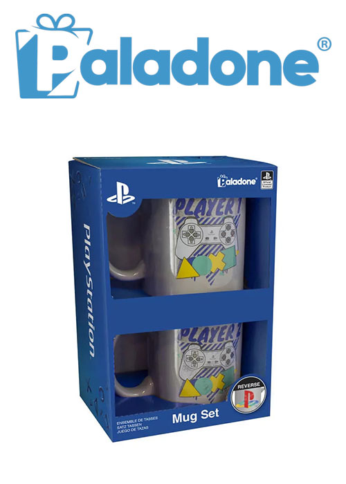 Playstation Player One & Player Two Mug Set (Paladone)