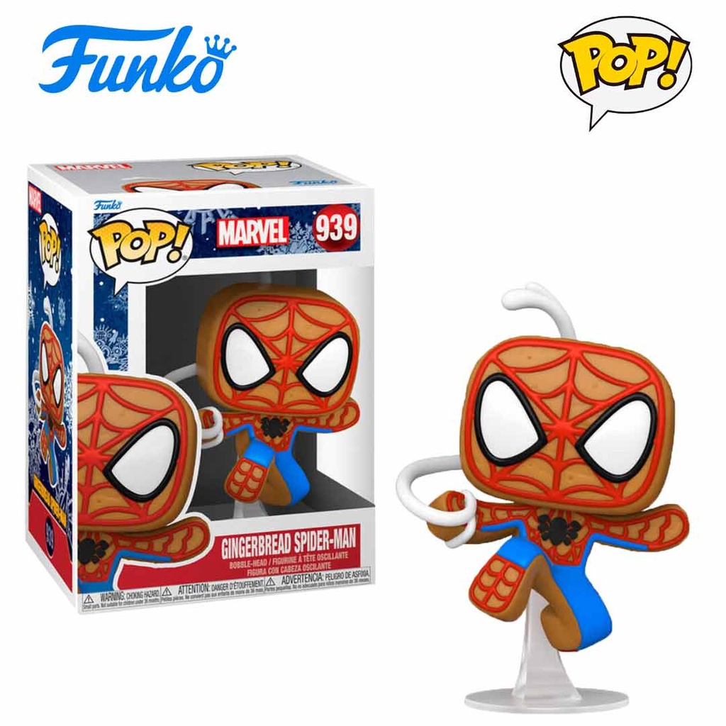 Funko Pop! Marvel: Holiday - Spiderman Figure