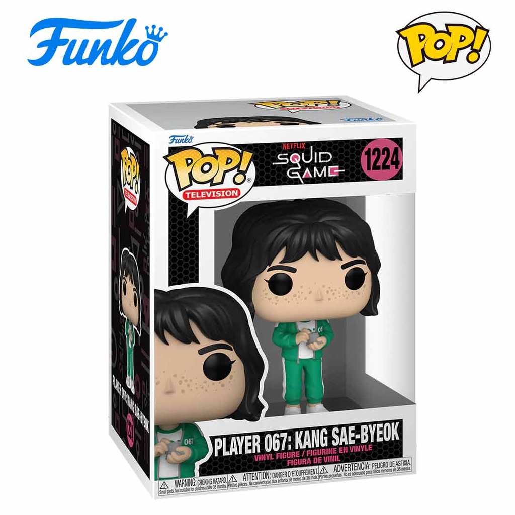 Funko POP! Squid Game: Player 067 Sae-Byeok Figure