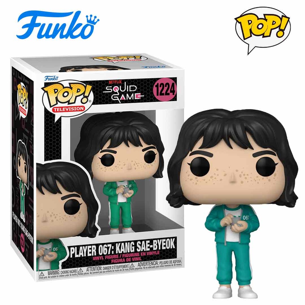 Funko POP! Squid Game: Player 067 Sae-Byeok Figure