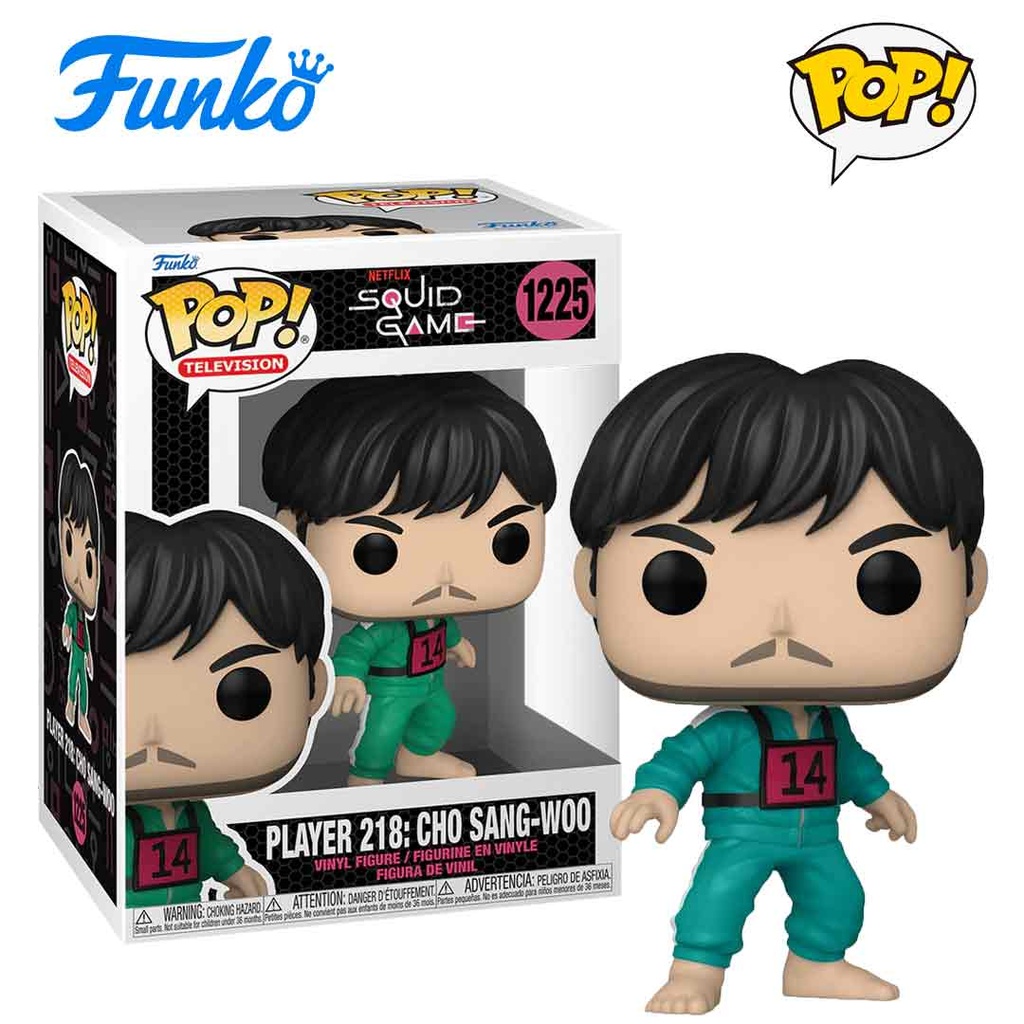 Funko POP! Squid Game: Player 218 Sang-woo Figure