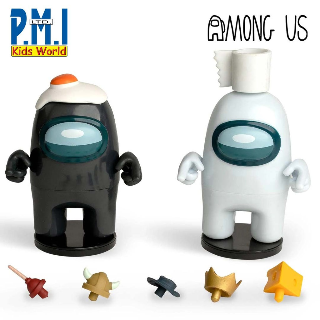 Among US Figure 11,5cm 2pz (White/Black)