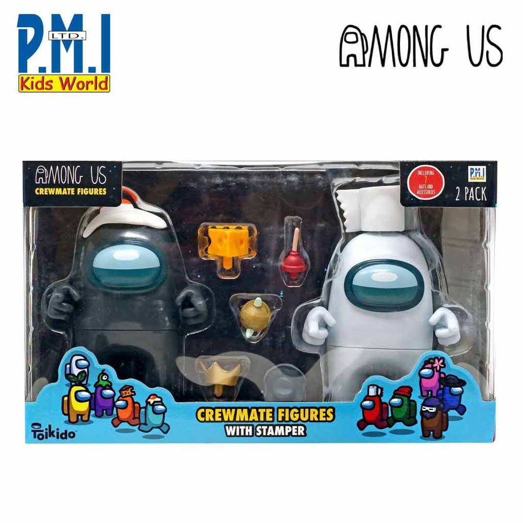 Among US Figure 11,5cm 2pz (White/Black)