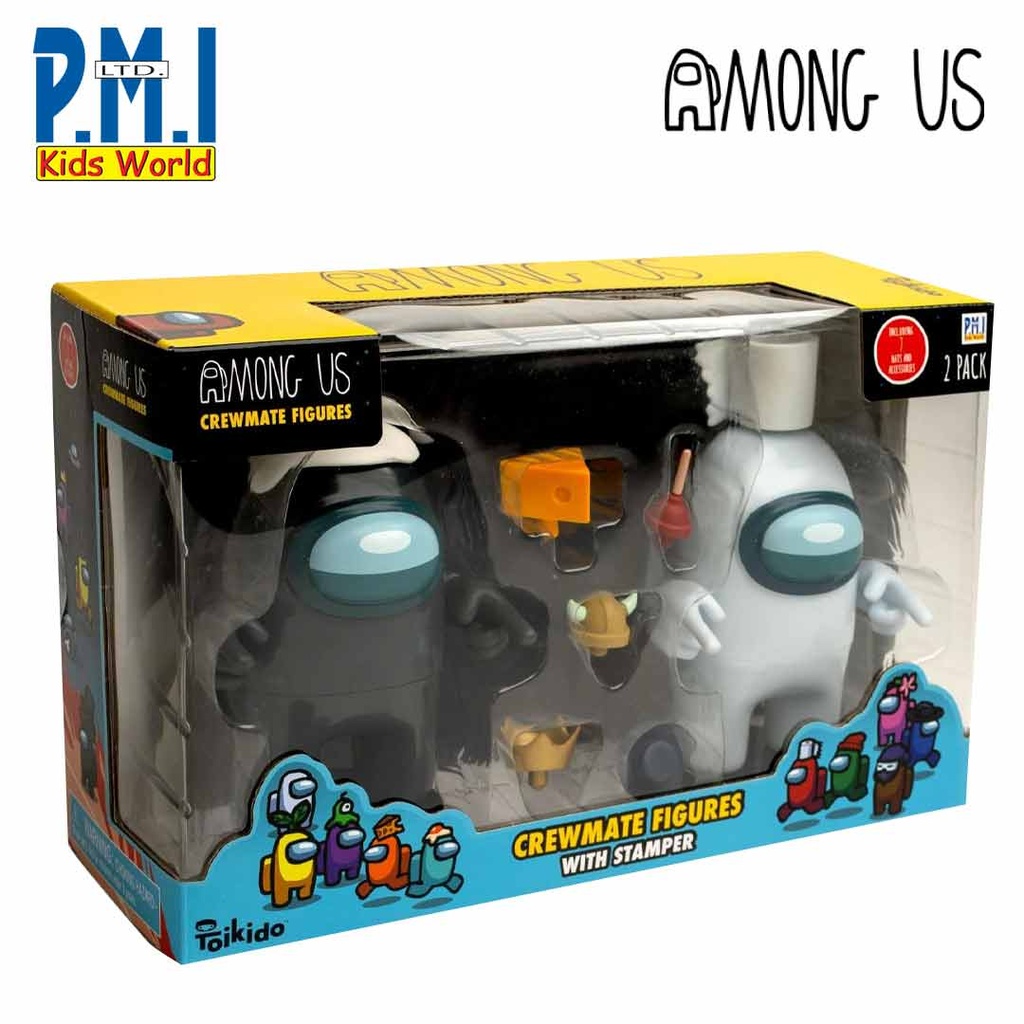 Among US Figure 11,5cm 2pz (White/Black)