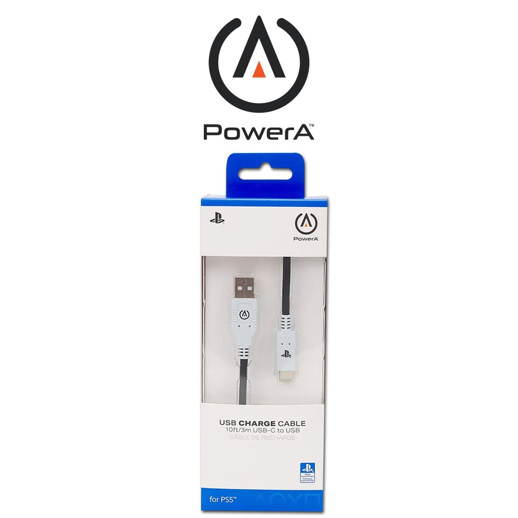 PowerA USB-C Cable for PlayStation 5
