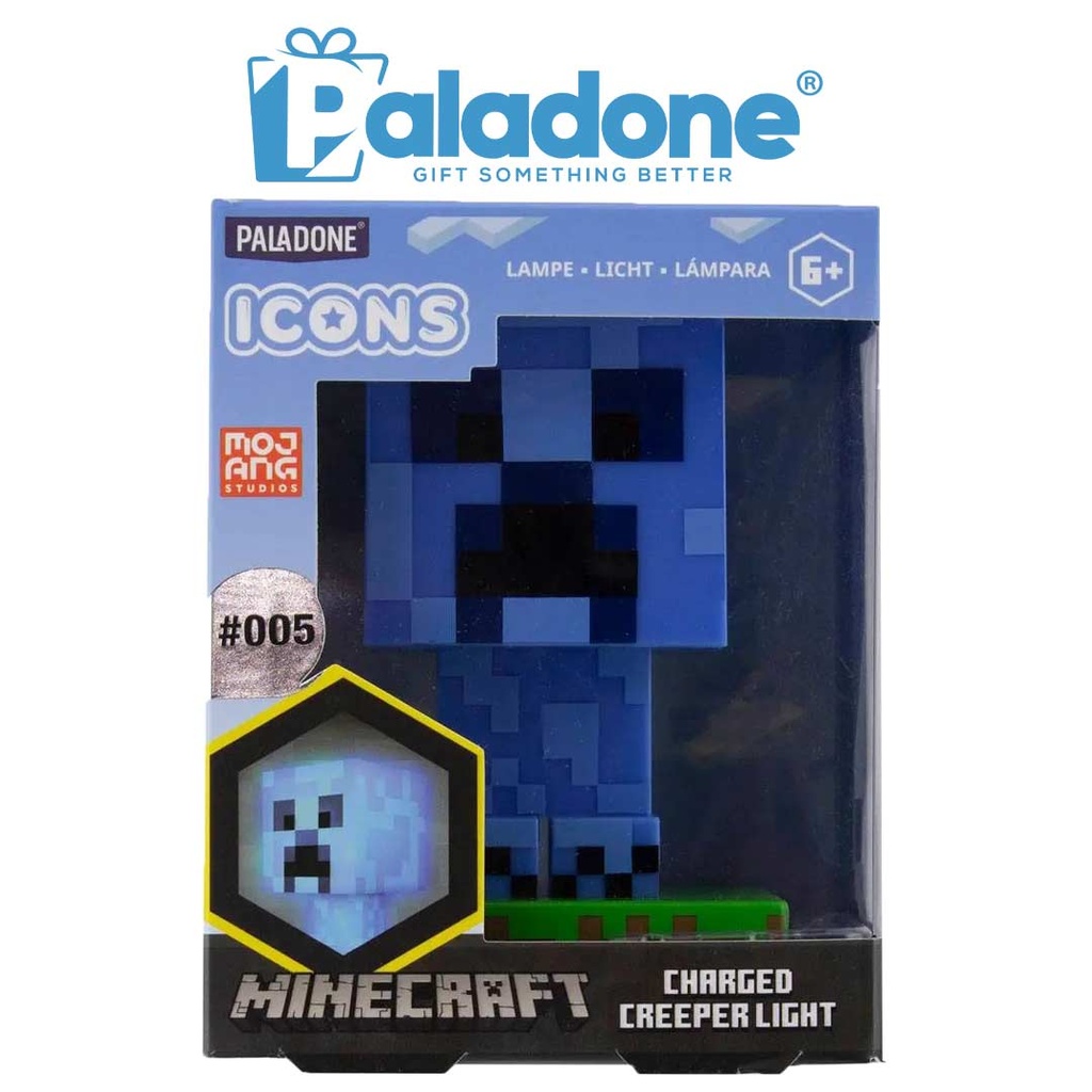 Paladone Minecraft Charged Creeper Icon Light