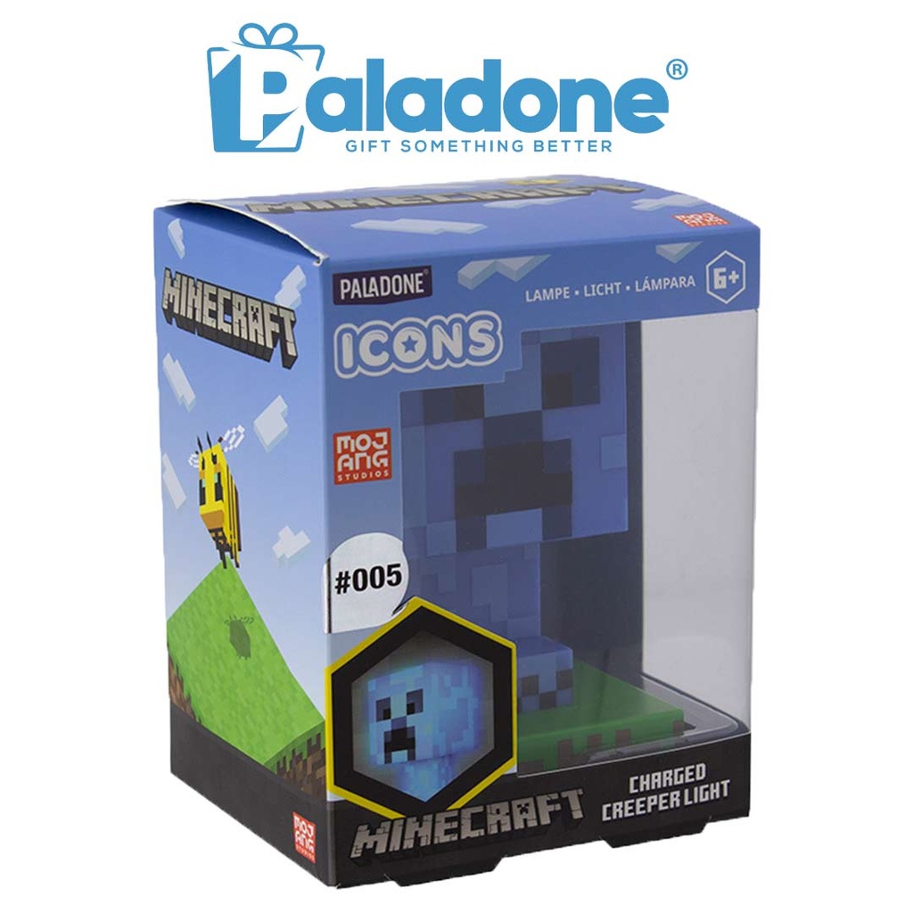 Paladone Minecraft Charged Creeper Icon Light