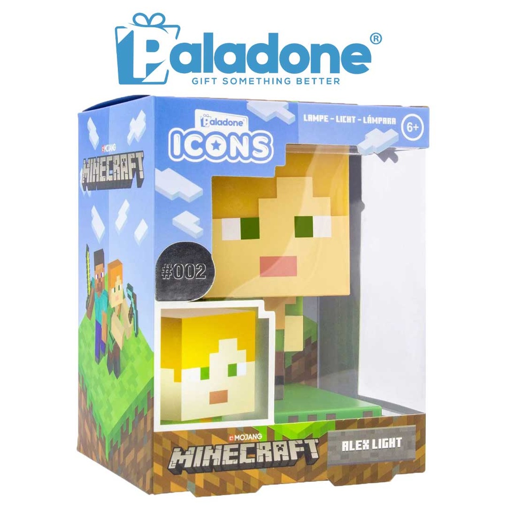 Paladone Minecraft: Alex Icon Light