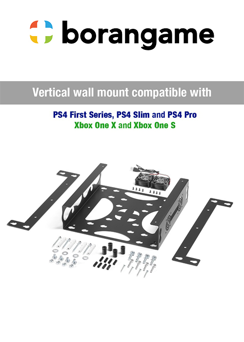 Wall Mount TV Xbox And PS4 - Game Hangar New (Borangame)