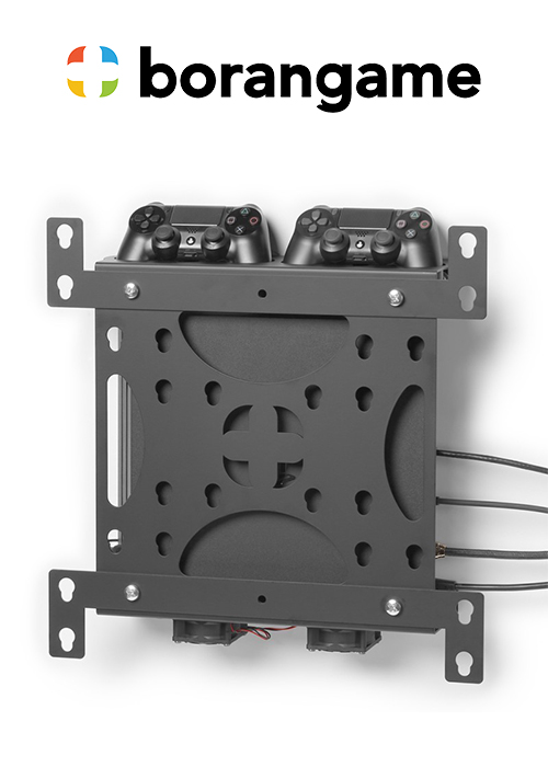 Wall Mount TV Xbox And PS4 - Game Hangar New (Borangame)