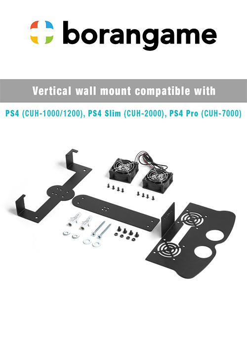 Wall Mount Universal PS4 - Game Vspace Duo (Borangame)