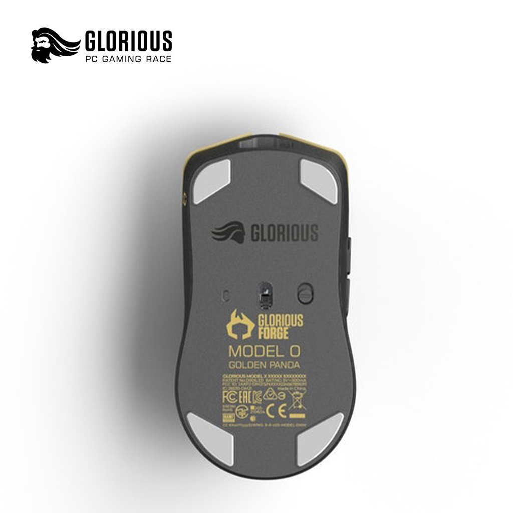 Glorious Model O Wireless RGB Gaming Mouse - Golden Panda