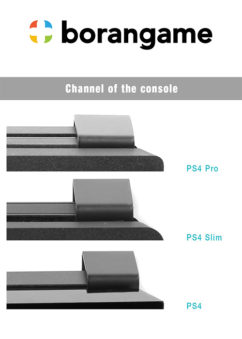 Wall Mount Universal PS4 - Game Vspace Duo (Borangame)