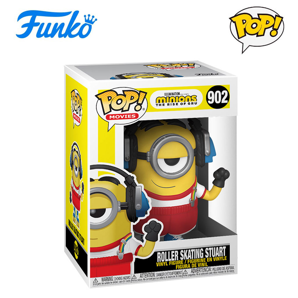 Funko POP! Minions Roller Skating Stuart Vinyl Figure