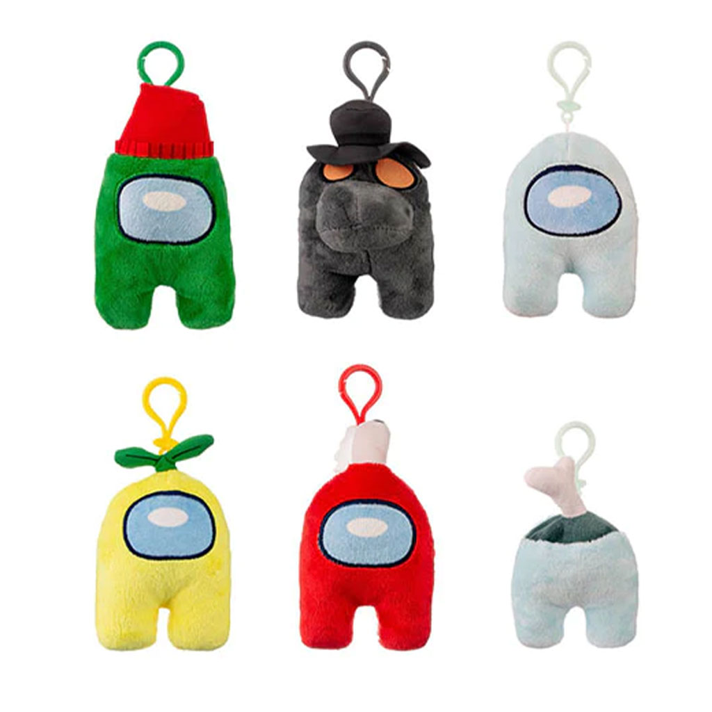 Among Us Plush Clips Assortment