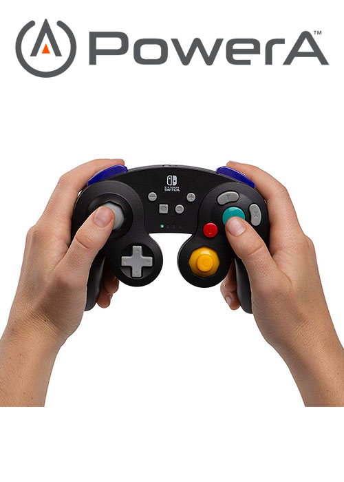 NS Wireless Controller GameCube Style Super Smash Bros (Black)