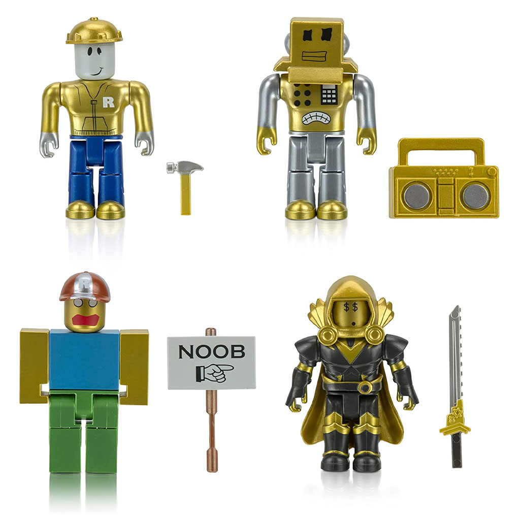 Roblox Figure Pack Gold Collector's Edition 15th Anniversary Box