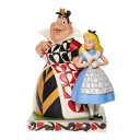 Alice and Queen of Hearts Statue