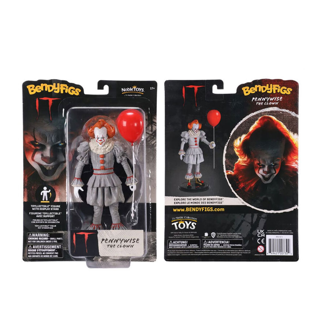 Noble Collection - Bendyfigs IT Pennywise Figure