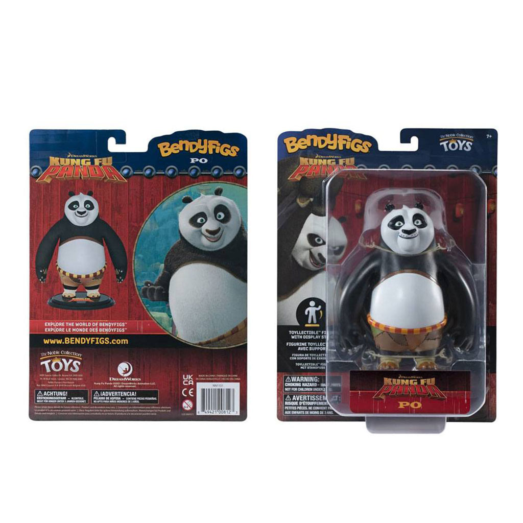 Noble Collection - Bendyfigs Kung Fu Panda Po Figure