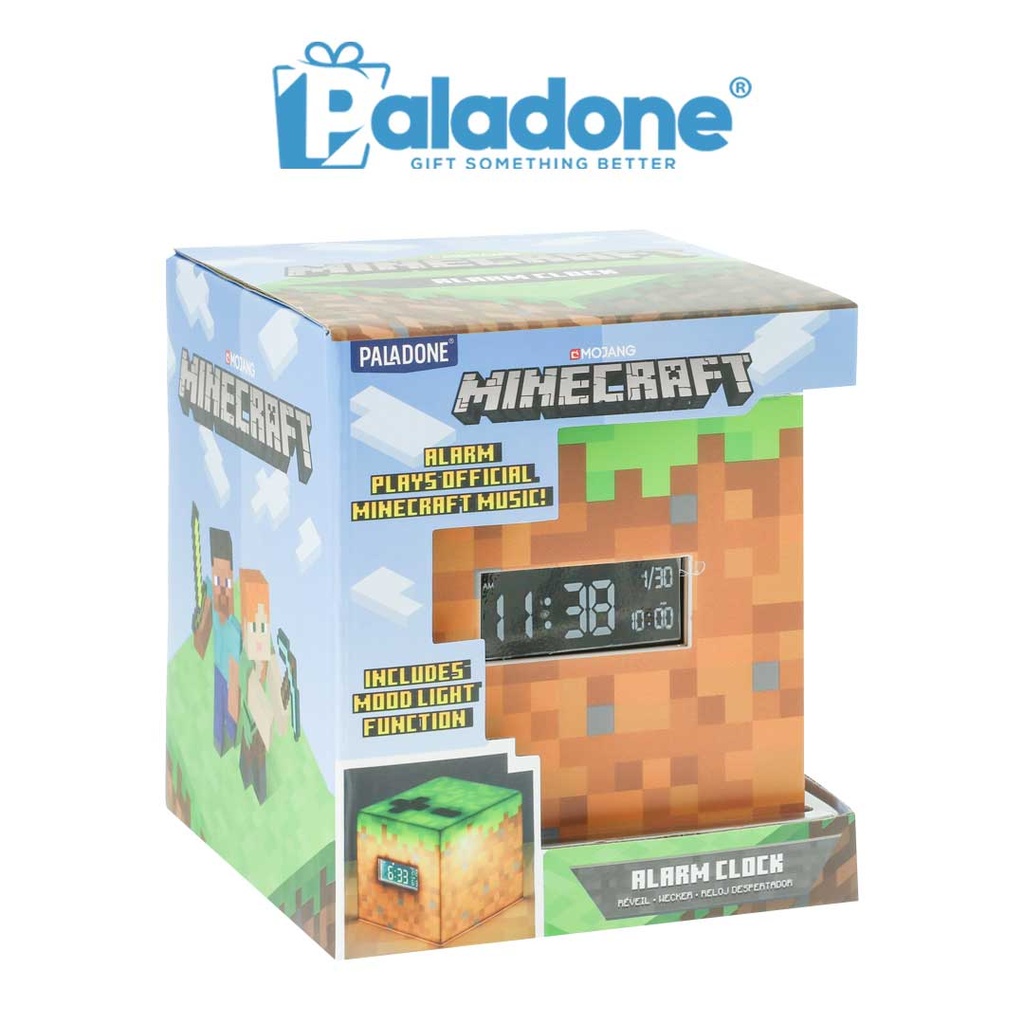 Paladone - Minecraft Alarm Clock