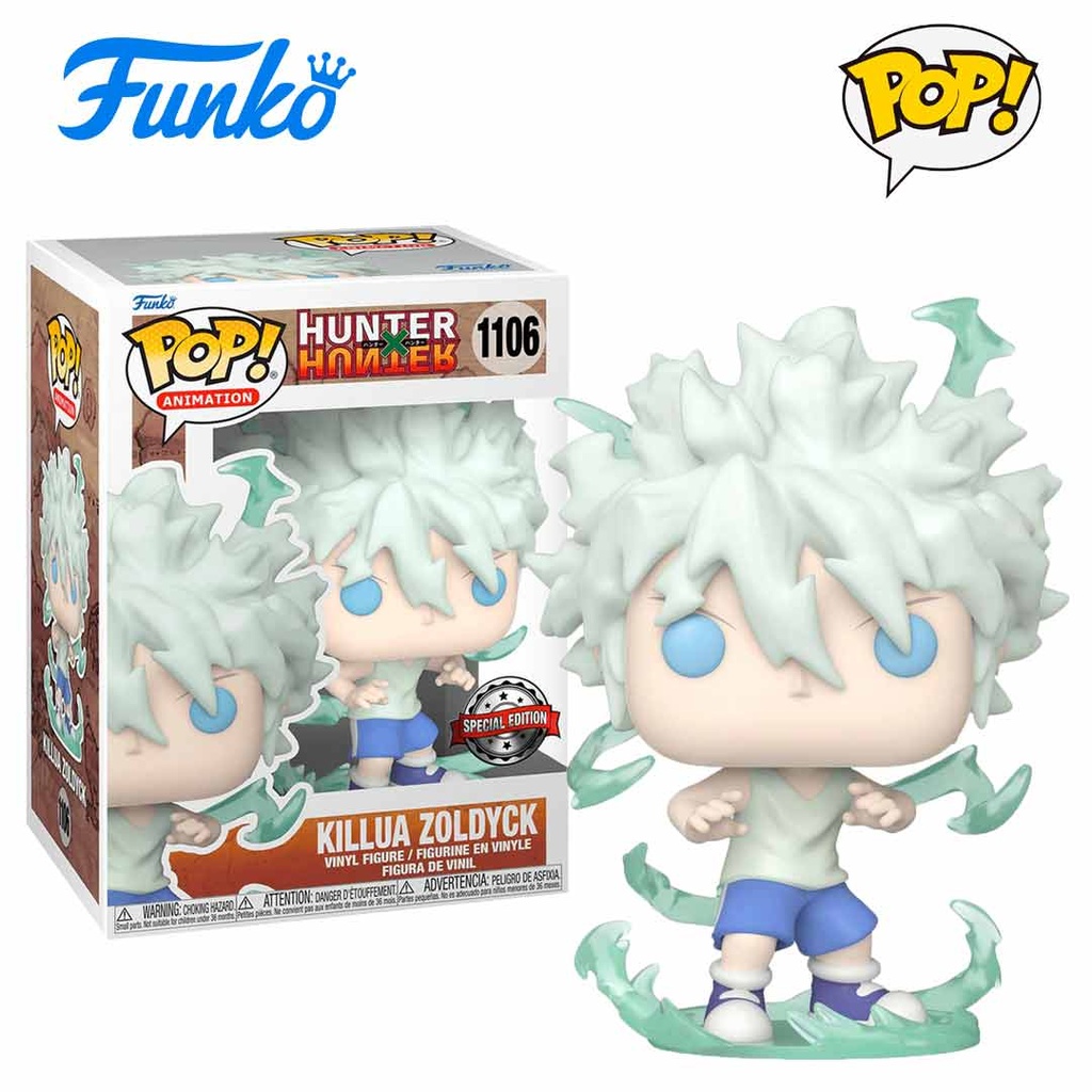 Funko POP! Hunter X Hunter- Killua Glow in the Dark Vinyl Figure