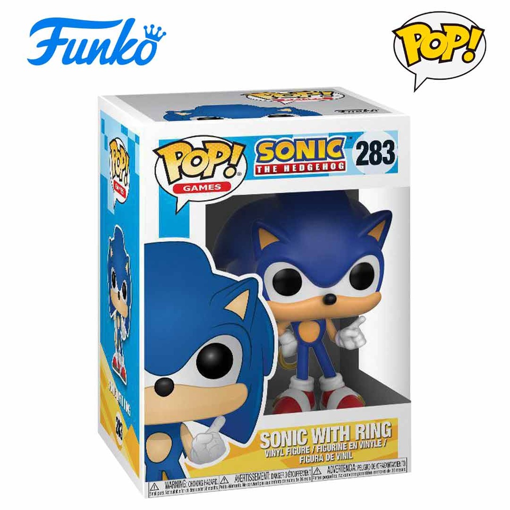 FUNKO POP! Sonic the Hedgehog Sonic with Ring |  Vinyl