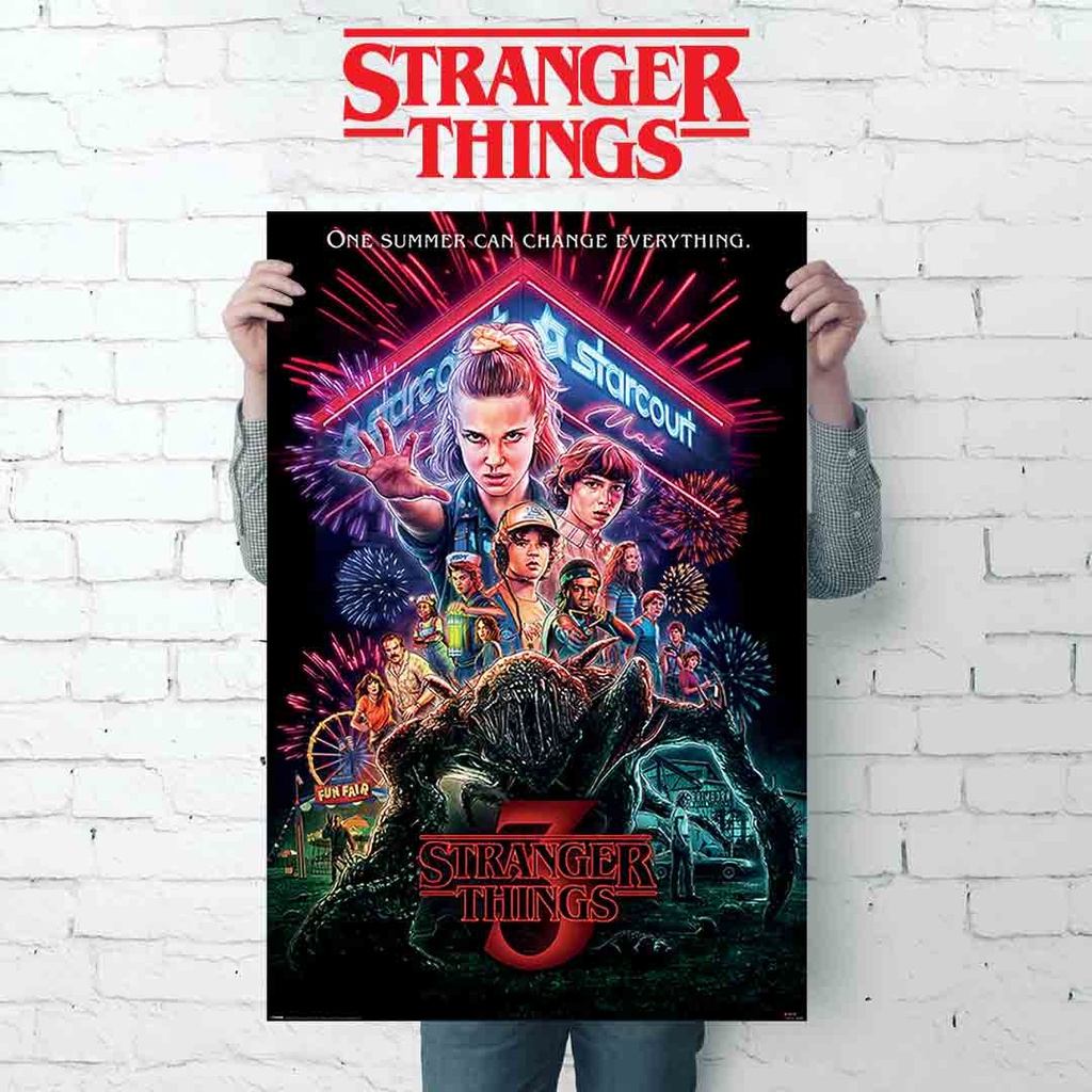 Stranger Things - Poster 3D Summer of 85