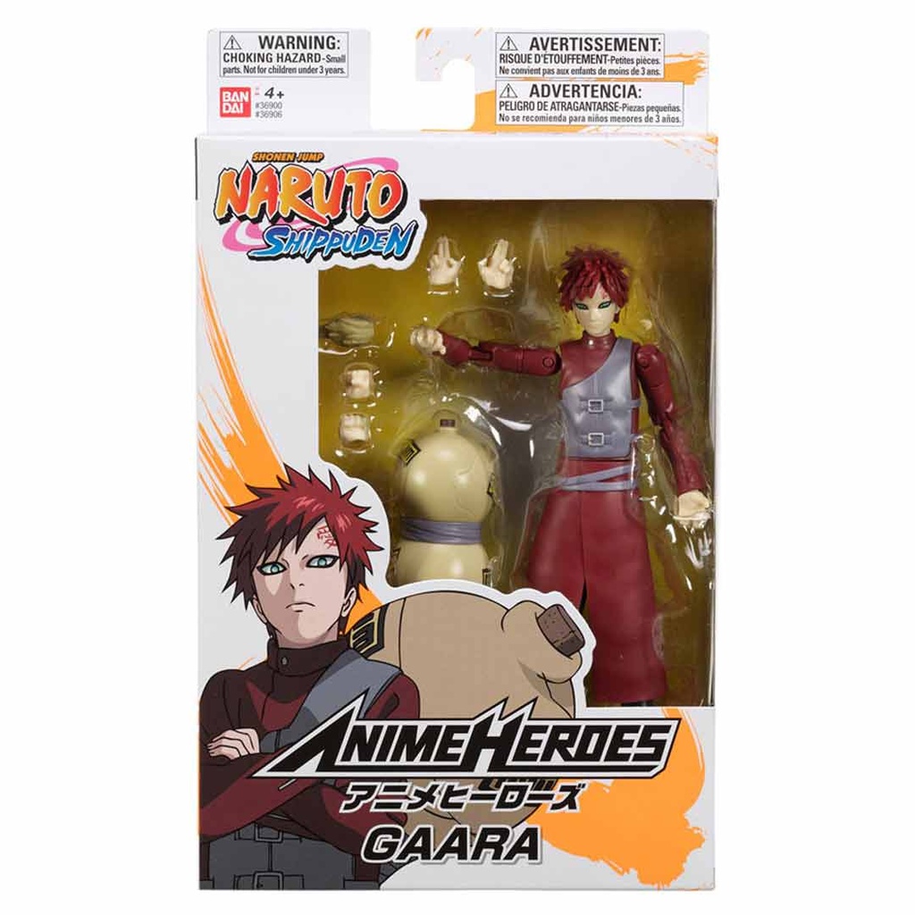 Bandai - Naruto Heroes Figures 17cm Assortment (Gaara)