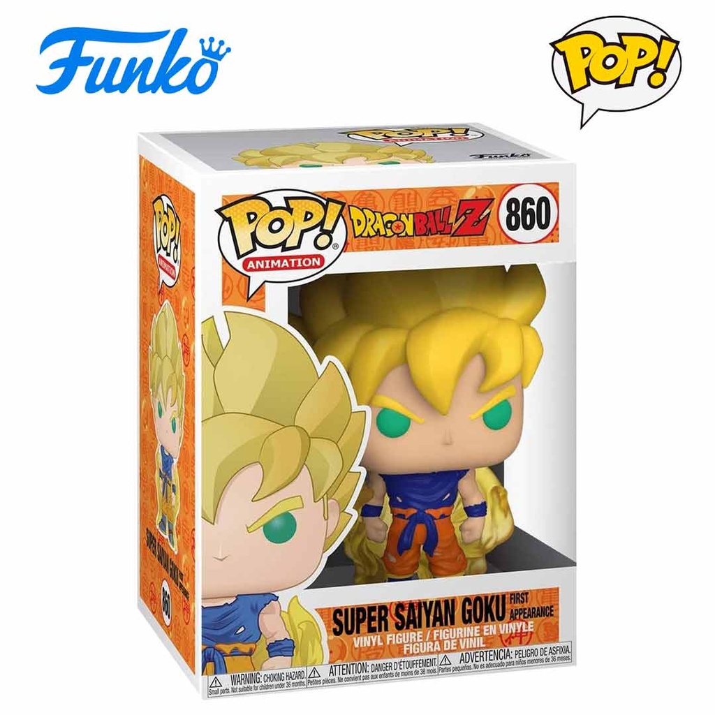 Funko Pop! Animation Dragon Ball Z S8 Super Saiyan Goku First Appearance Vinyl Figure