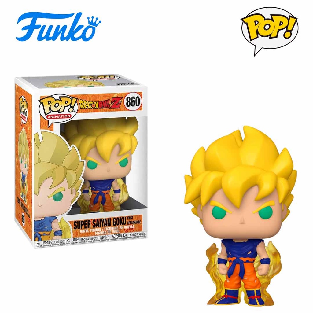 Funko Pop! Animation Dragon Ball Z S8 Super Saiyan Goku First Appearance Vinyl Figure