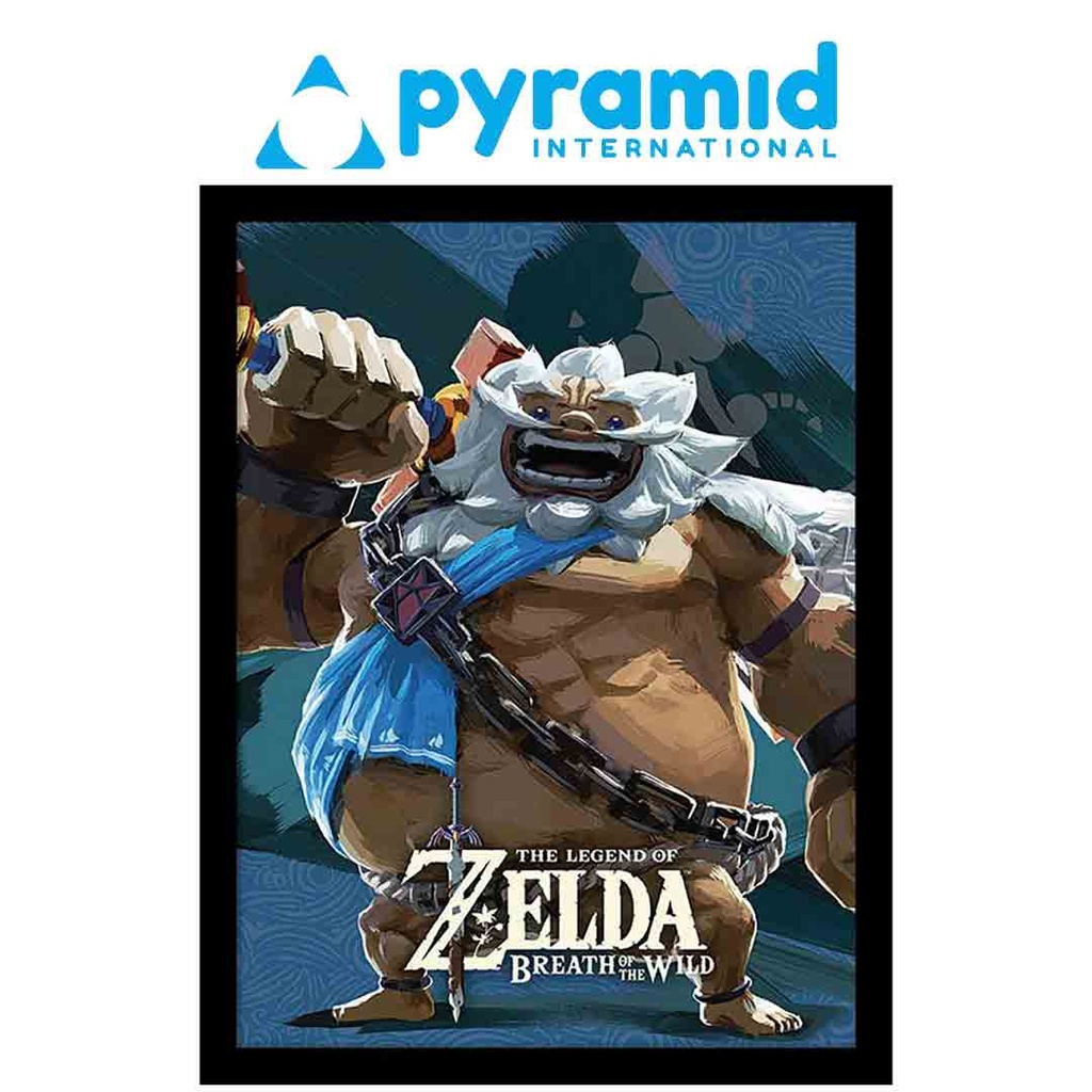 Pyramid - The Legend Of Zelda Daruk (Wooden Frame)