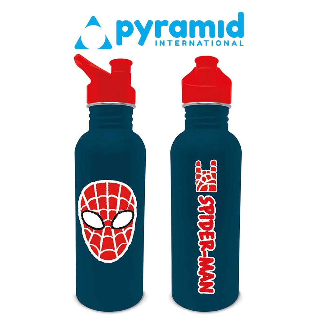 Pyramid - SPIDER-MAN (SKETCH) METAL DRINKS BOTTLE