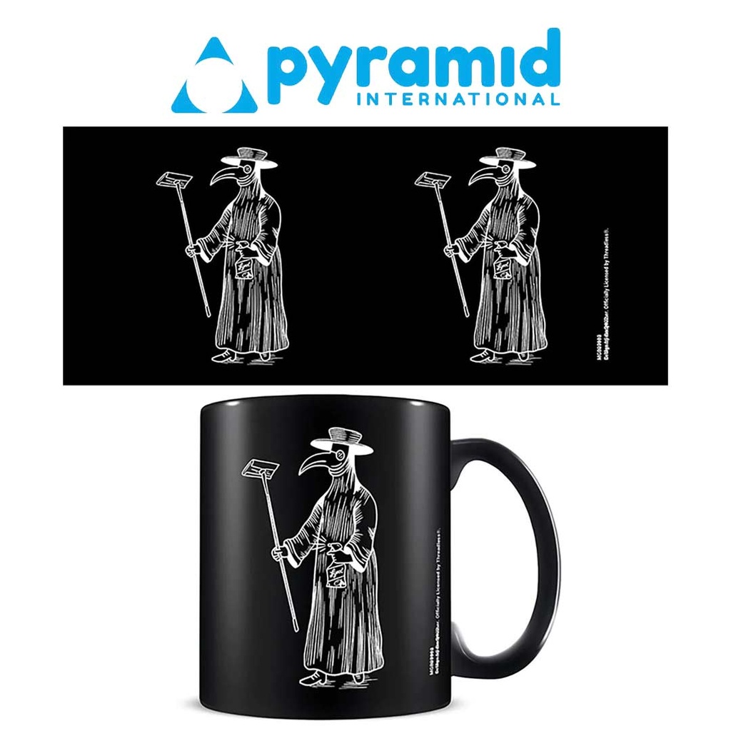 Pyramid - BODYRUINER (PLAGUE DOCTOR)  BLACK MUG