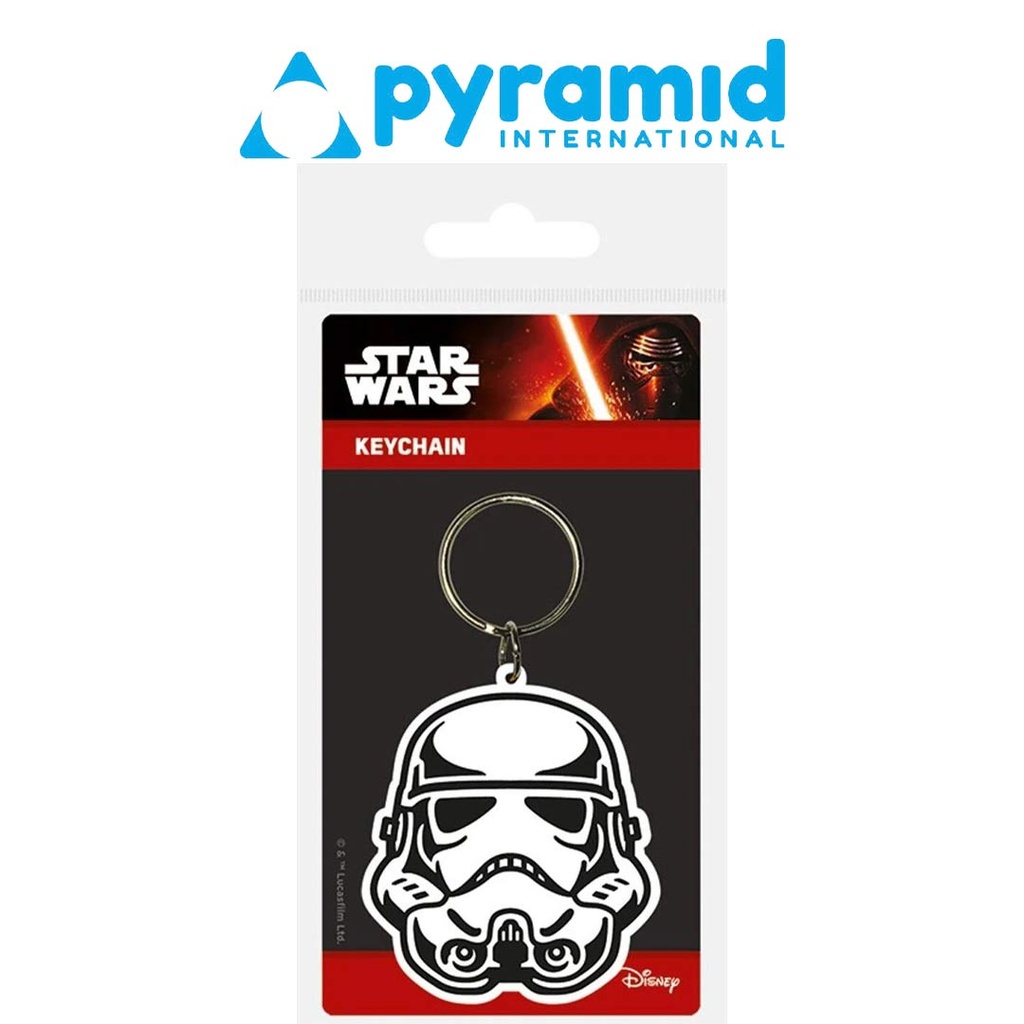 Pyramid - Star Wars (Storm Tropper) Rubber Keychain