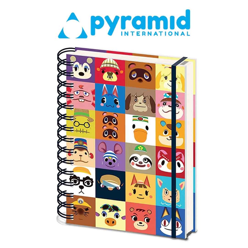 Pyramid - ANIMAL CROSSING (VILLAGER SQUARE) A5 WIRO NOTEBOOK