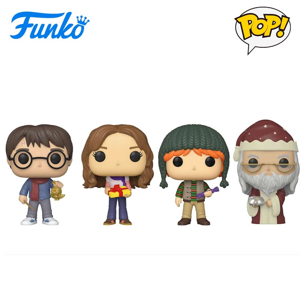 Funko POP! Harry Potter Christmas Figure 4 Pack Special Edition